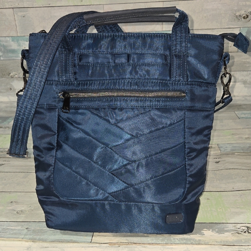 Stylish Navy Blue Lug Purse/Bag